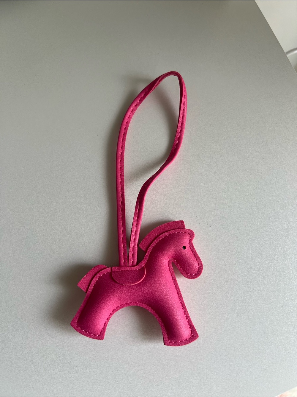 Pink pony charm